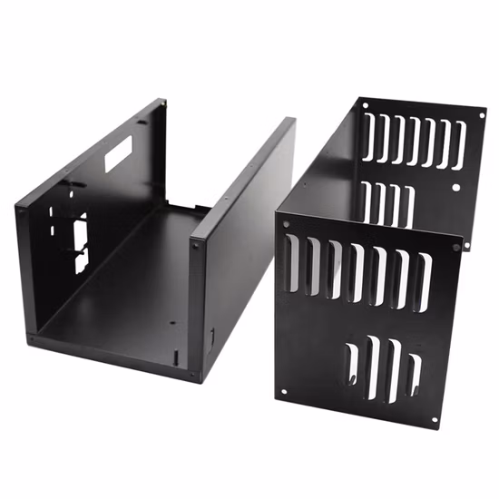 Werksversorgung: 1,5 HE, 2 HE, 3 HE, kundenspezifisches 4 HE-Metall-Rackmount-19-Zoll-Chassisgehäuse, 1 HE-Montage-Serverschrank-Rack-Panel
