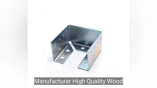 Professionelle, werkseitig kundenspezifische OEM- und ODM-Stanzteile aus stahlverstärktem Metall, U-Halterung für Regale